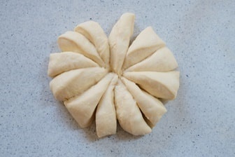 メロンパンの作り方　分割